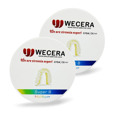 8 Layers Multi-Layer Oxide Disc with 16 Vita Colors and 3 Bleach Colors
