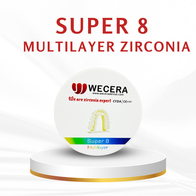 10-25mm Dental Zirconia Blocks with Isostatic Pressing