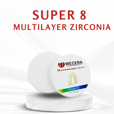 98mm/95mm Zirconia Blocks for Dental Labs 2019 in Translucent